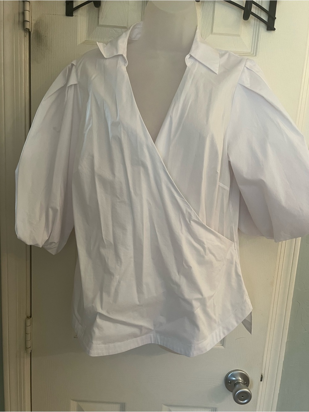 Jonathan Simkhai white blouse medium